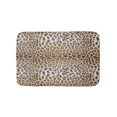 ヒョウの毛 バスマット (正面)