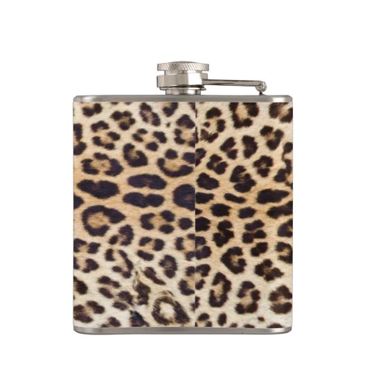 ヒョウの毛 フラスク (裏面)
