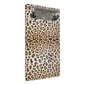 ヒョウの毛 ミニクリップボード (アングル)