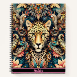 ヒョウの水疱：熱帯鳥の休息 ノートブック