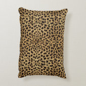 ヒョウの点のラインストーンのダイヤモンドのモノグラムの写真 アクセントクッション (裏面(縦))