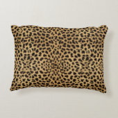 ヒョウの点のラインストーンのダイヤモンドのモノグラムの写真 アクセントクッション (裏面)