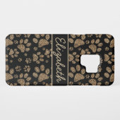 ヒョウの点の足はパーソナライズ印刷します Case-Mate SAMSUNG GALAXYケース (裏面(横))