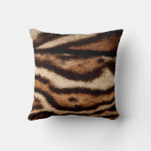 ヒョウの白い毛 クッション (裏面)