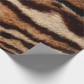 ヒョウの白い毛 ラッピングペーパー (角)