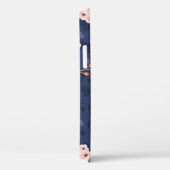 ヒョウの皮とピンクの小さなシームレスなパターン Case-Mate iPhoneケース (裏面 / 右)