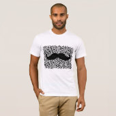 ヒョウの皮の髭 Tシャツ (正面フル)