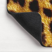 ヒョウの皮膚プリント マウスパッド (コーナー)