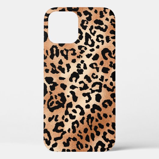 ヒョウの皮豹スタイリッシュのあるブラウスデザイン Case-Mate iPhoneケース (裏面)