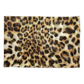 ヒョウの皮、シームレスなパターンデザイン。 枕カバー (裏面)