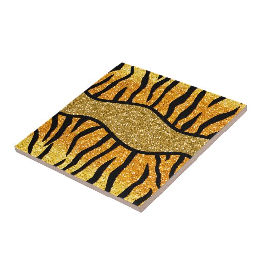 ヒョウの皮 タイル (側面)