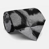 ヒョウの皮 ネクタイ (ロール)