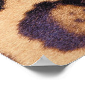 ヒョウの皮 ポスター (角)