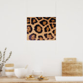 ヒョウの皮 ポスター (キッチン)