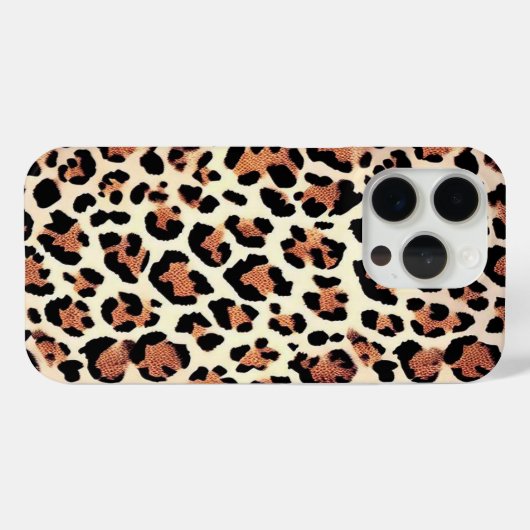 ヒョウの皮 Case-Mate iPhoneケース (裏面 (横))