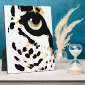 ヒョウの目 フォトプラーク (側面)