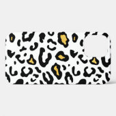 ヒョウの肌の継ぎ目のない模様 Case-Mate iPhoneケース (裏面 (横))