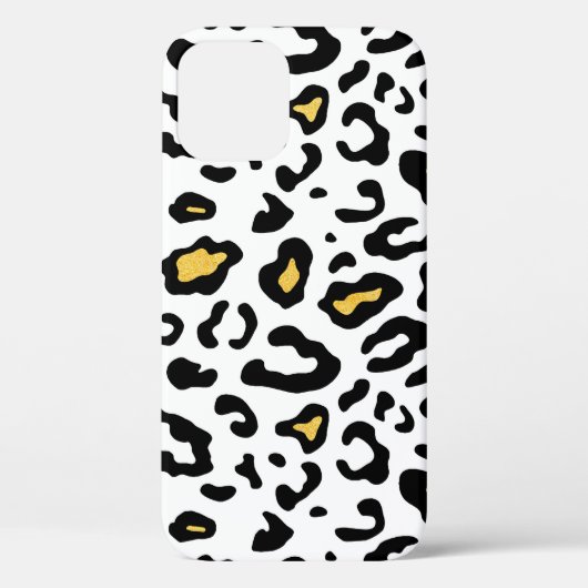 ヒョウの肌の継ぎ目のない模様 Case-Mate iPhoneケース (裏面)