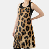 ヒョウの肌の質感 エプロン (インサイチュ)