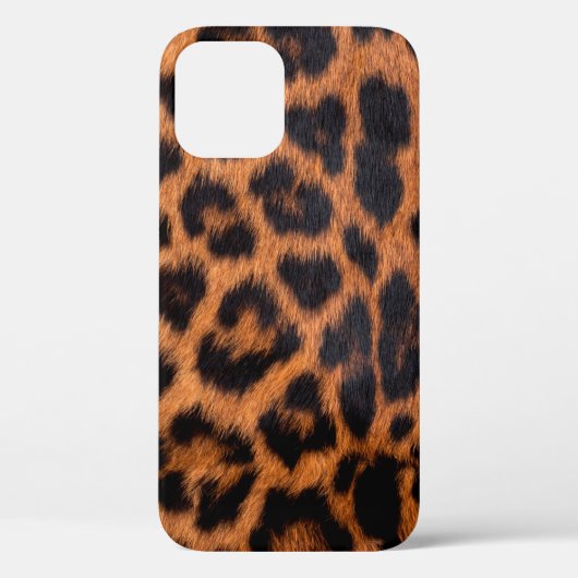 ヒョウの肌の質感:ヒョウの斑点の部分を閉じる Case-Mate iPhoneケース (裏面)