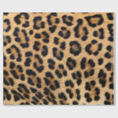 ヒョウの肌の質感 ラッピングペーパー (フラット)