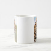 ヒョウの肖像 コーヒーマグカップ (中央)