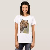 ヒョウの肖像 Tシャツ (正面フル)