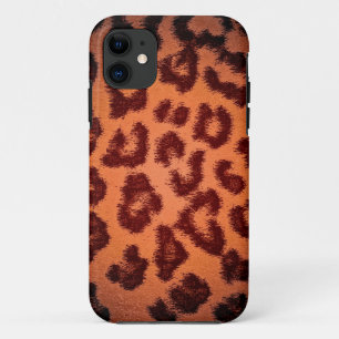 ヒョウの茶色のプリントスキン iPhone 11 ケース