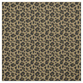 ヒョウの茶色の柄アニマルプリント ファブリック (見本)