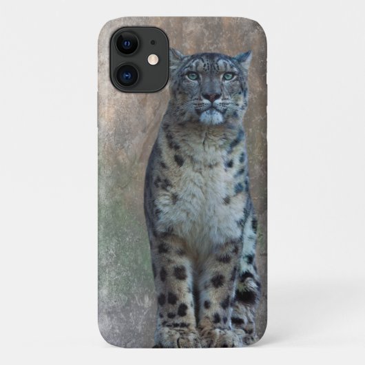 ヒョウの見張り iPhone 11 ケース Case-Mate iPhoneケース (裏面)