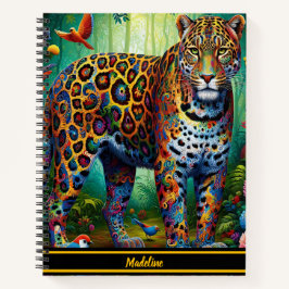 ヒョウの視線：熱帯運動 ノートブック