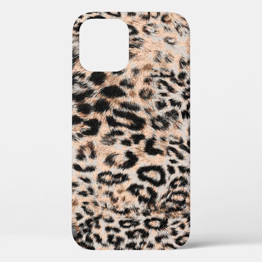 ヒョウの質感、ヒョウのアニマルプリント Case-Mate iPhoneケース (裏面)
