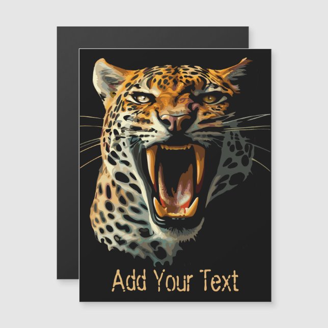 ヒョウの轟音による攻撃頭部 (正面/裏面)