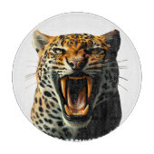 ヒョウの轟音による攻撃頭部 カッティングボード (正面)