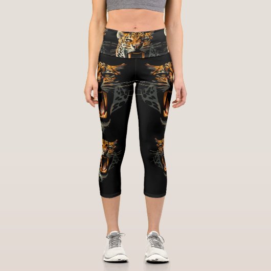 ヒョウの轟音による攻撃頭部 カプリレギンス (正面)