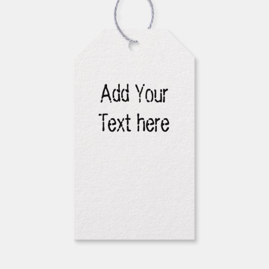 ヒョウの轟音による攻撃頭部 ギフトタグ (裏面)