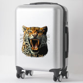 ヒョウの轟音による攻撃頭部 シール (スーツケース)