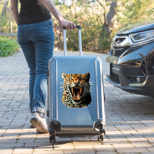 ヒョウの轟音による攻撃頭部 シール (スーツケースインサイチュ)