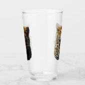 ヒョウの轟音による攻撃頭部 タンブラーグラス (右)