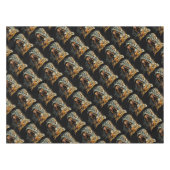 ヒョウの轟音による攻撃頭部 テーブルクロス (正面(横))