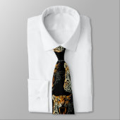 ヒョウの轟音による攻撃頭部 ネクタイ (タイ)