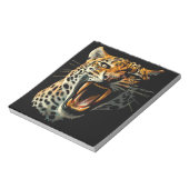 ヒョウの轟音による攻撃頭部 ノートパッド (回転)