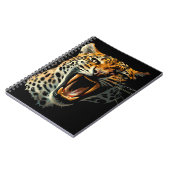 ヒョウの轟音による攻撃頭部 ノートブック (左側)