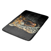 ヒョウの轟音による攻撃頭部 バスマット (アングル)