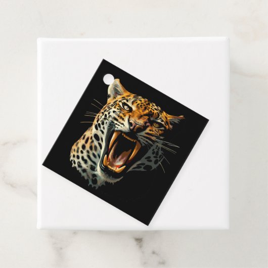 ヒョウの轟音による攻撃頭部 フェイバータグ (インサイチュ)