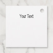 ヒョウの轟音による攻撃頭部 フェイバータグ (裏面)