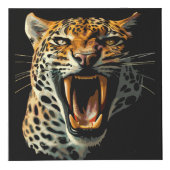 ヒョウの轟音による攻撃頭部 フォトキューブ (正面)