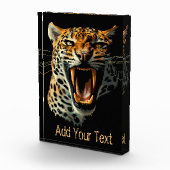 ヒョウの轟音による攻撃頭部 フォトブロック (右)