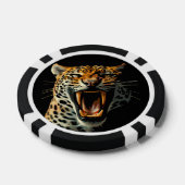 ヒョウの轟音による攻撃頭部 ポーカーチップ (シングル)