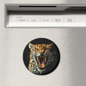 ヒョウの轟音による攻撃頭部 マグネット (インサイチュ (食洗機))